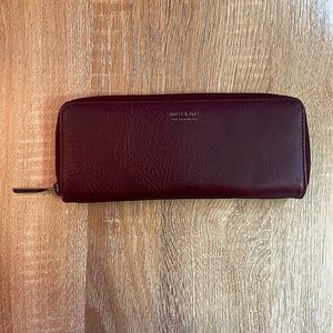 🍇🍇🍇 Merlot Mat&Nat Wallet